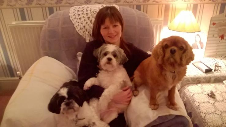 Lots of doggy cuddles