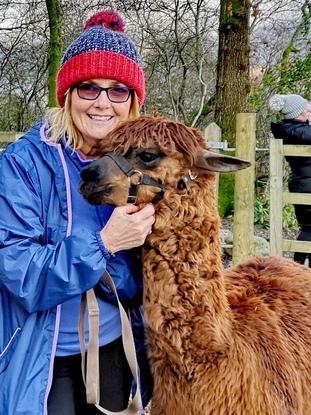 Me enjoying the outdoors with my walking group