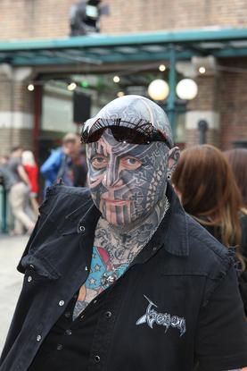 Myself at The London Tattoo Convention.