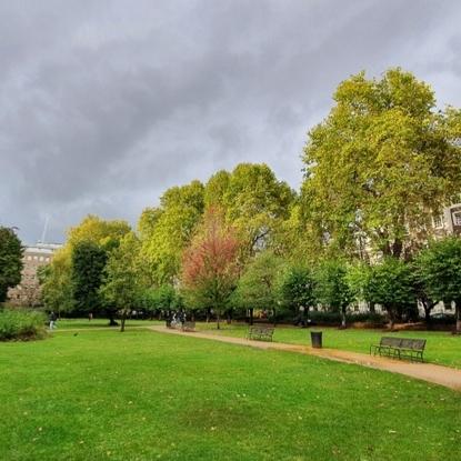 Gordon Square (4 minutes away from home).
