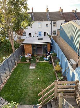 Our fully enclosed garden